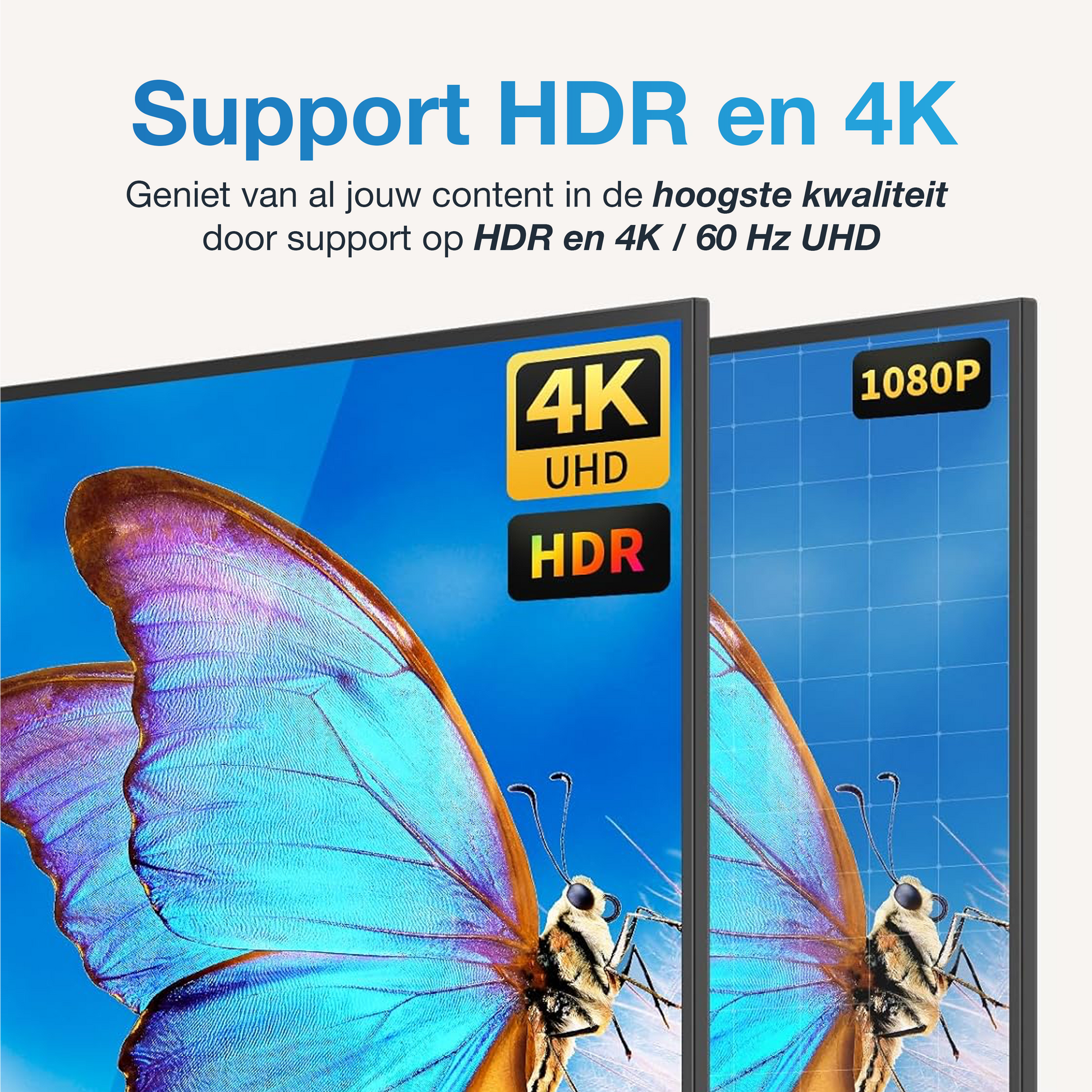 DisplayPort naar HDMI kabel - 1.8 Meter - Zwart-3