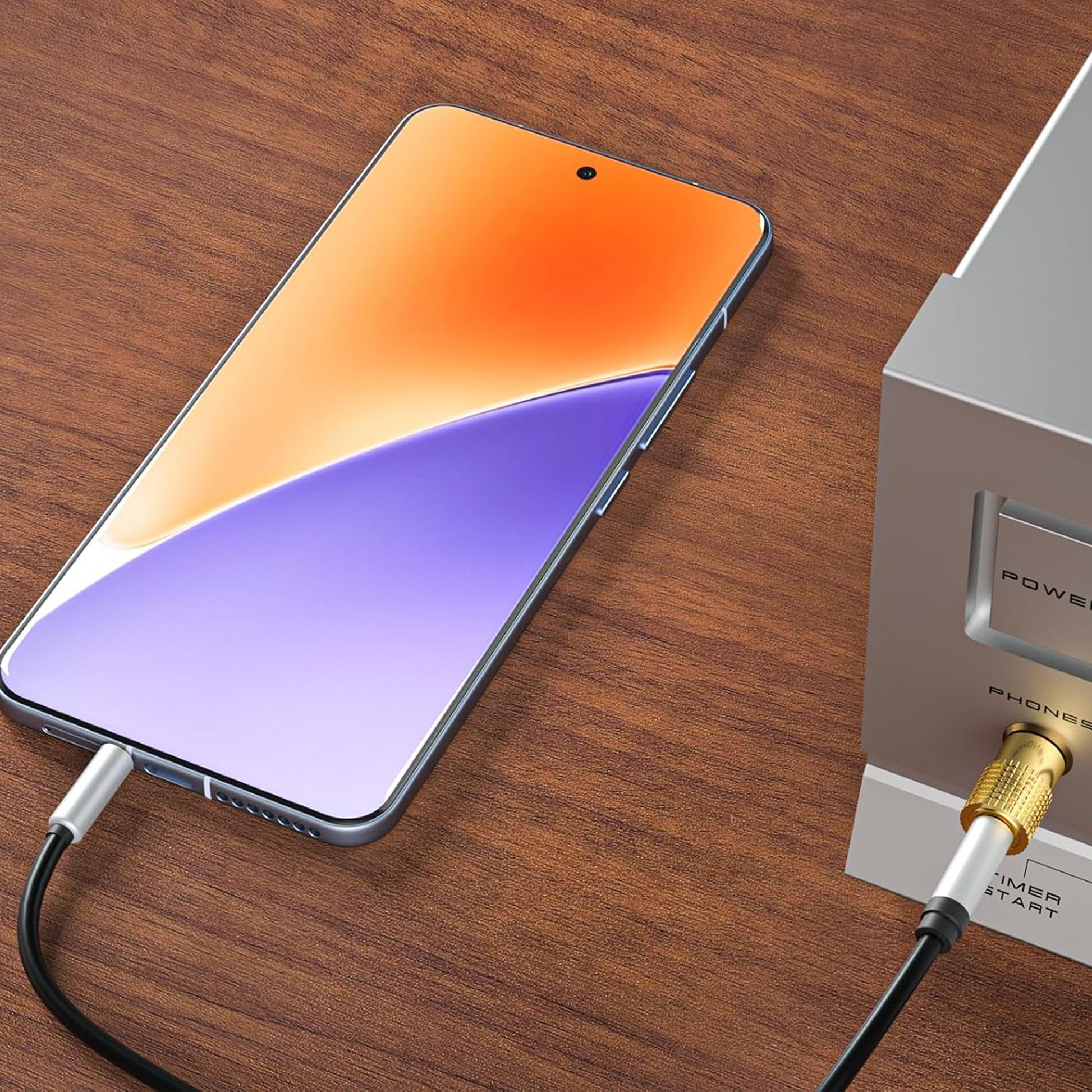 6.35 MM Stereo naar 3.5 MM Jack Adapter - Goud-5