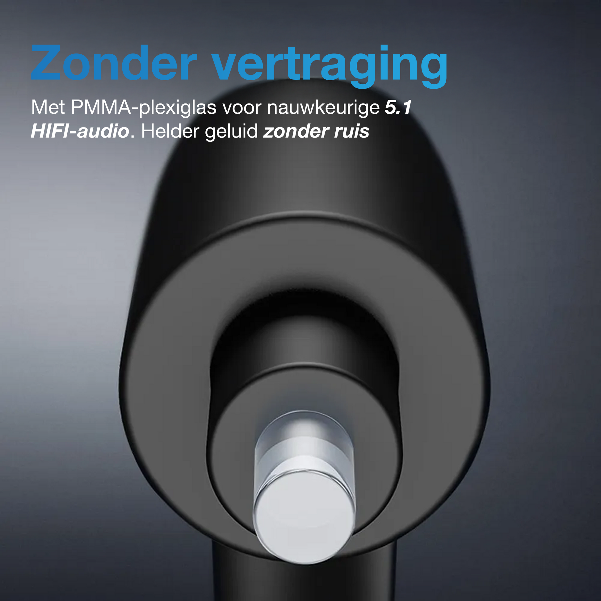 Toslink Optische Kabel - 1 Meter - Zwart - PVC-6